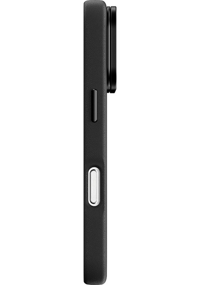 Apple Uyumlu iPhone 17 Pro Max Kılıf M-safe Şarj Özellikli Standlı Amazingthing Glamour Mag Serisi Pu Kapak Siyah Siyah