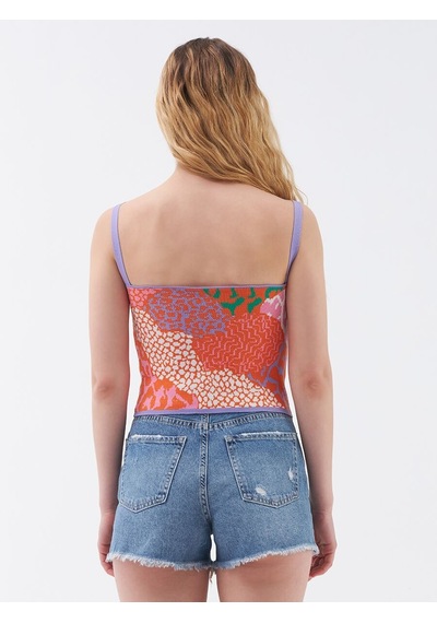 LOFT Regular Fit Kadın Şort Lf2029190 Q1.v1 Denim
