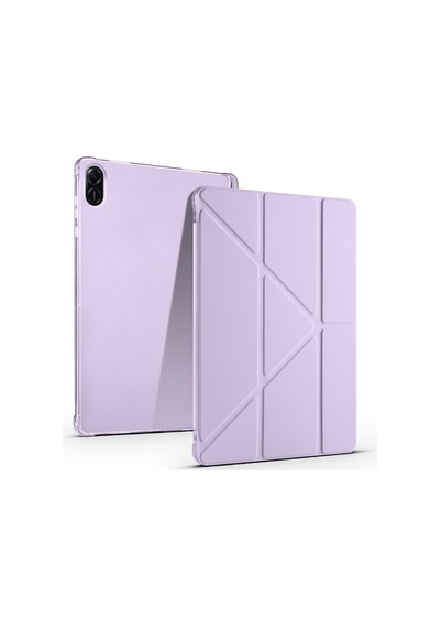 Pad X8a 11inç İle Uyumlu Kılıf Kalem Bölmeli Trifolding Case Lila Sku: Zeusb0dy7gmhhy Arka Kapak