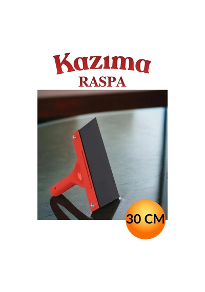 Kazıma Sıyırma Raspası Metal Saplı Çelik 30 Cm Spatula İnşaat Duvar Harç Parke Zemin Temizleme