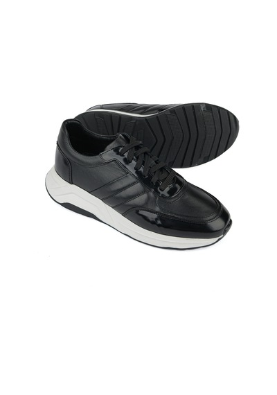 Ziya Erkek Hakiki Deri Günlük Sneaker 161983z789 Siyah 161983z789 000 40