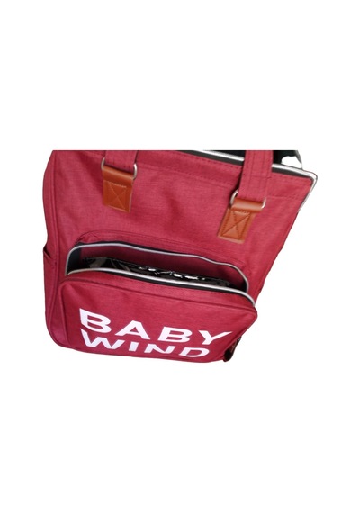 Mygeppetobag Anne Bebek Bakım Sırt Çantası Bordo