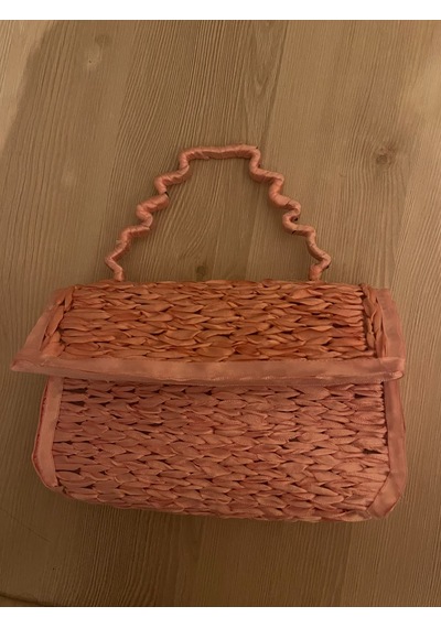 Pembe Kurdele Kadın Çanta