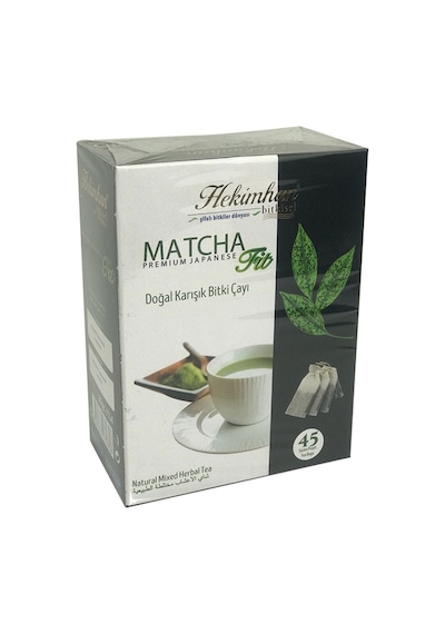 Hekimhan Bitkisel Matcha Doğal Karışık Bitki Süzen Poşet Çay 45 x 2 G