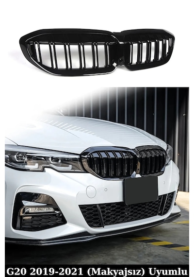 Bmw G20 Ön Panjur Böbrek 2019-2020-2021 G20 M3 Uyumlu Çift Çizgi