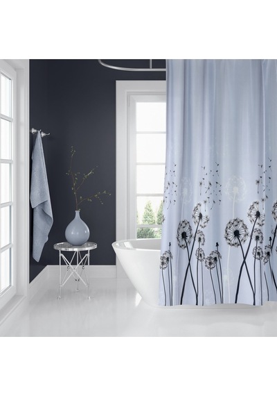 Banyo Duş Perdesi 2200 120x200 Perde Borusu Askı Aparatı 90x130 Hediyeli Çok Renkli