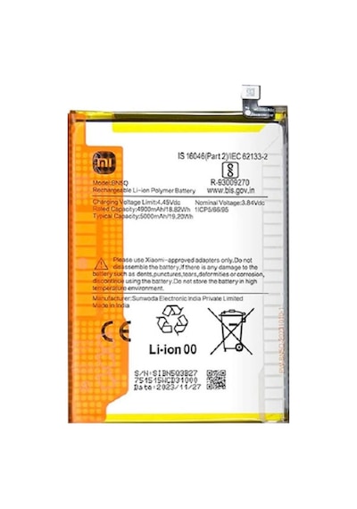 Xiaomi Redmi 13c Pil Batarya Bn5q Senalstore