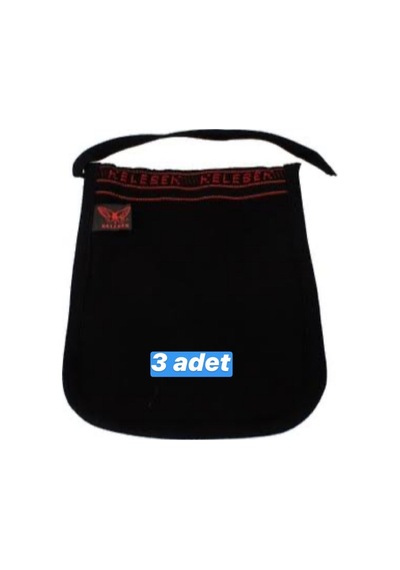 Kelebek Kese Kalın Siyah 3 Adet