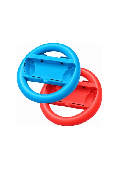 Switch Joy-con Direksiyon Seti Ns Yarış Oyunları Racing Wheel Aksesuar Renkli 2 Adet