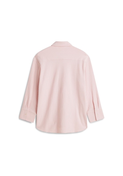 Tommy Hilfiger Pıque Strıpe Rlx Shırt Kadın Pembe Uk Gömlek - Ww0ww47878