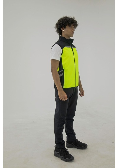 Xmlbayiciniz Motorcu Yeleği Reflektörlü Softshell Motosiklet Yeleği Genel