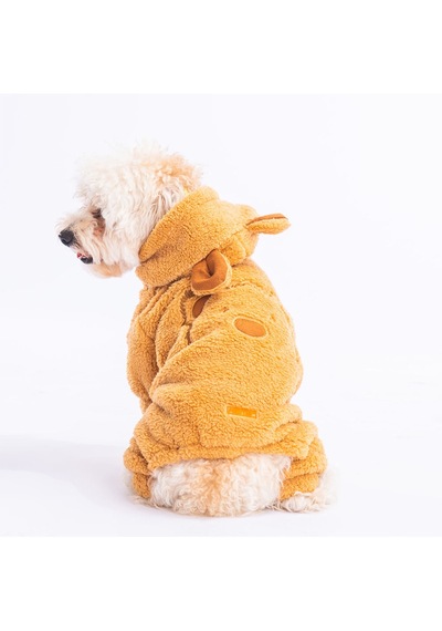 Pawstar Kahverengi Koala Küçük Irk Peluş Köpek Tulumu
