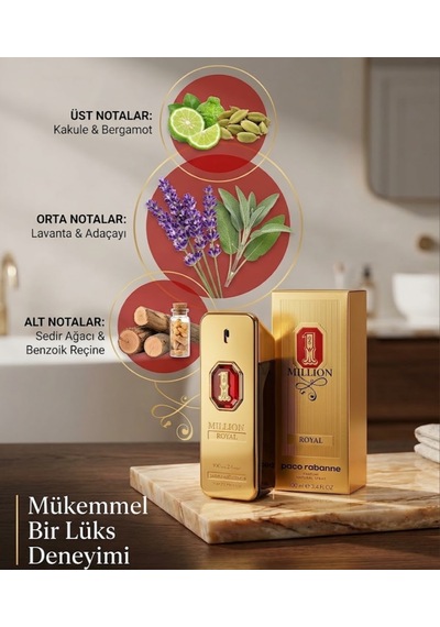 Paco Rabanne 1 Million Royal Parfum 100 Ml Erkek Parfüm Özel Seri/ Ambalajlı Lmn-1m-royal Odunsu - Oryantal Paco Rabanne 1 Million Royal Parfum 100 Ml Erkek Parfüm Özel Seri/ Ambalajlı Lmn-1m-royal Odunsu - Oryantal