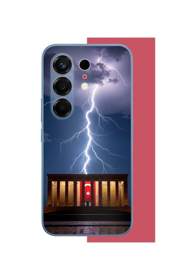 Tecno Camon 50 Pro Uyumlu Anıtkabir Baskılı Silikon Kılıf Renkli