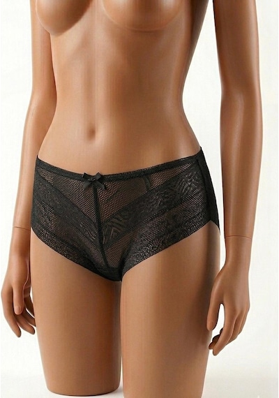 Papatya Kadın İz Yapmayan Süper İnce Bikini Külot 3878 Siyah