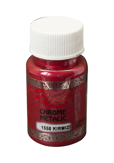 Rich Chrome Metalik Boya - 60Cc - Kırmızı - N.1558