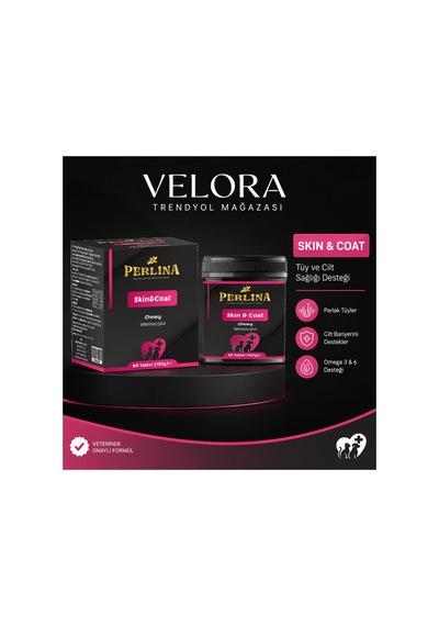 Perlina Salmon Oil Omega 3 Balık Yağı 150 Ml Kedi Ve Köpekler İçin Tüy, Cilt Ve Bağışıklık Desteği - 885805893