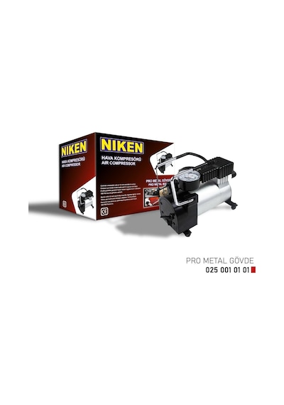 Niken Hava Kompresörü Metal Gövde 150 Psı