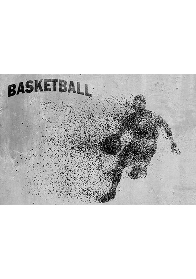Basketball Desenli Duvar Kağıdı