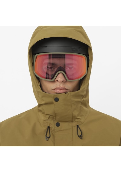 Salomon Venom Anorak Erkek Kayak Montu Plantation Lc2609800 Yeşil