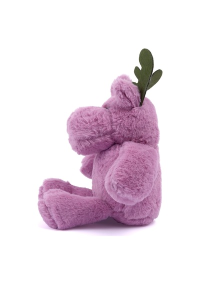 Peluş Geyik Sevimli Hediyelik Dekoratif Yumuşak Oyuncak Lila