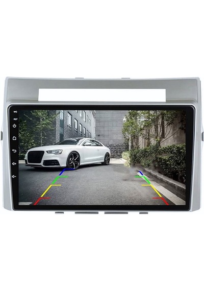Toyota Verso - Araç Multimedya Ekran - 2gb 32gb - S - Silver - 2004 - 2009 - 9 Inch - Myway - Red