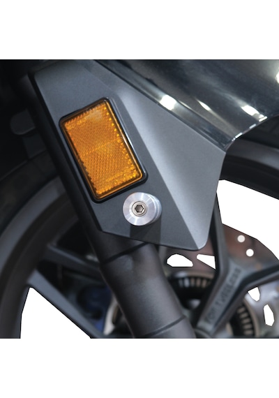 Gp Kompozit Honda Forza 250 2018-2025 Uyumlu Sis Farı Bağlantı Aparatı Gri