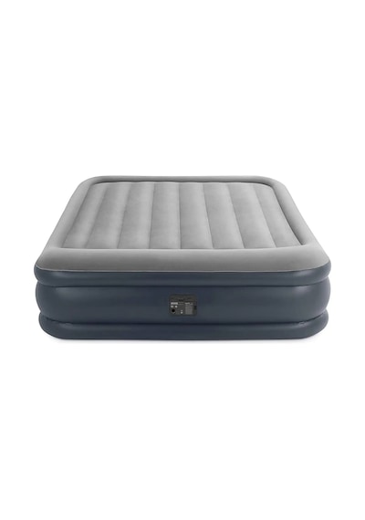 "INTEX Queen Deluxe Pillow Rest şişme yatak-Açık Gri-	Queen çift kişilik" Açık Gri