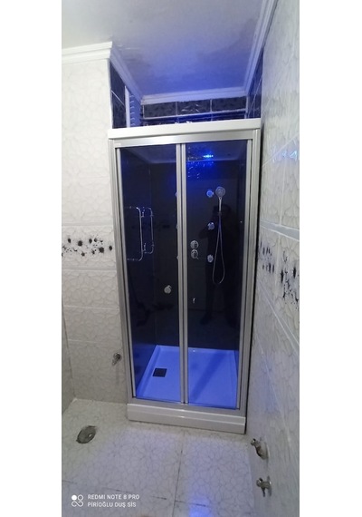 90X90 Kare Özel Üretim Kompakt Sistem Antrasit