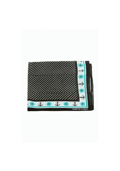 Çapa Dümen Desenli Bandana 50 50
