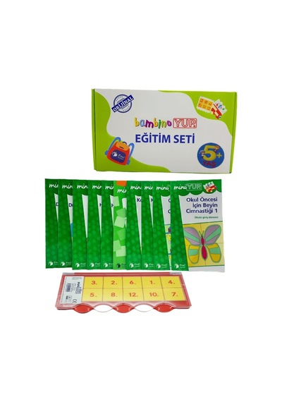 Miniyup 5+ Yaş Görsel Dikkat Ve Matematiksel Zeka Gelişim Seti