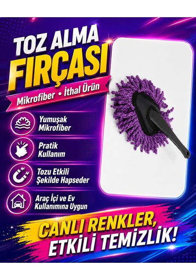 Toz Alma Fırçası Mikrofiber
