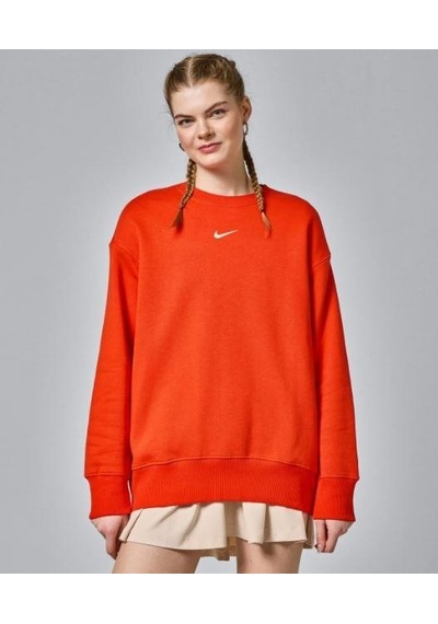 Nike Sportswear Phoenix Fleece Oversized Turuncu Crew Sweat Dq5733-633 001