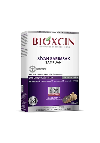 Şampuan - Siyah Sarımsak - 300 Ml