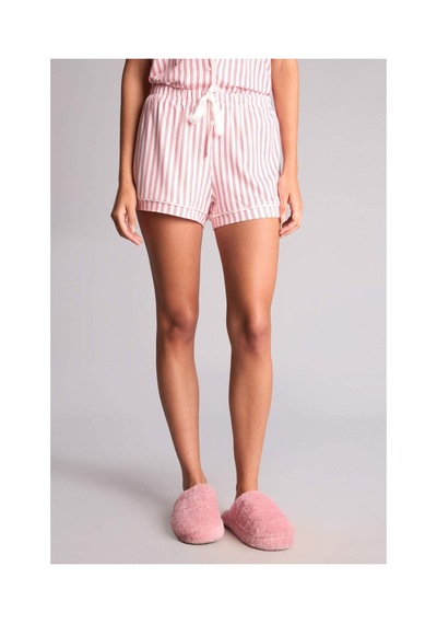 Defacto Regular Fıt Kısa Kollu 2li Softshell Kırmızı Pijama Takımı I3489ax26aurd197 Kırmızı-rd197