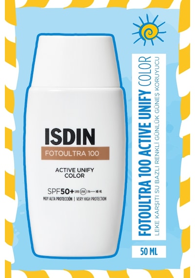 Isdin Fotoultra 100 Active Unify Fusion Fluid Color SPF50+ 50 ML