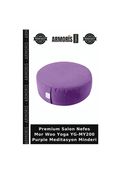 Premium Salon Nefes Mor Woo Yoga Yg-my200 Purple Meditasyon Minderi