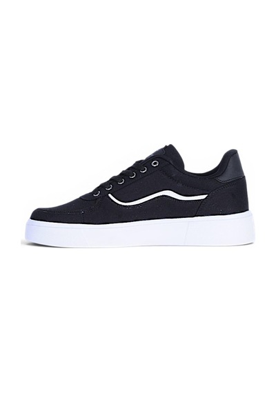 Ayakcenter Carrano 1210 Syh-byz Kot Erkek Sneaker Spor Ayakkabı Siyah