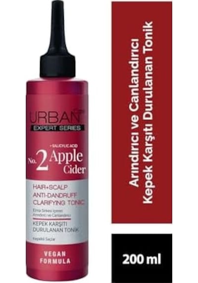 Care Expert No.2 Cider & Salycylic Acid Kepek Karşıtı Tonik, 200 Ml