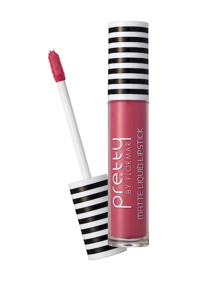 Flormar Yoğun Pigmentli Mat Likit Ruj - Pretty Matte Lipstick - 004 Pinky
