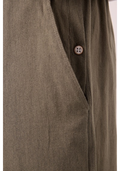 Tommylife Camel Standart Fit Dokuma Hafif Esnek Chino Erkek Şort - 81291 Camel