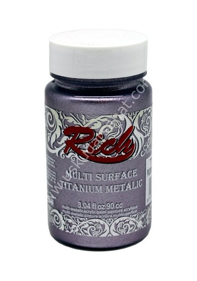 Rich Multi Surface Titanium Metalik Boya 90 cc. 2176 PUDRA MOR
