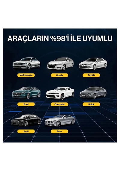 Bay Kablosuz Carplay & Android Auto Adaptörü - Apple iPhone Uyumlu Ve Android Cihazlar İçin Evrensel Wireless Carplay Çevirici Na