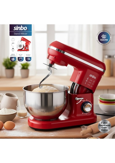 Sinbo SMX-2770 1300 W Standlı Mikser