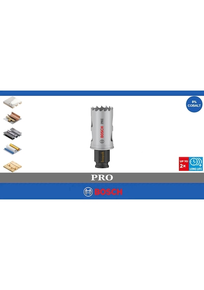 Bosch Pro 27 Mm Pc Delik Testeresi Hss %8 Kobalt 2608594373