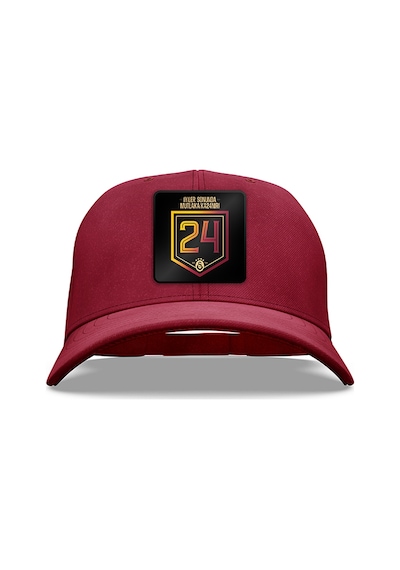 Gsstore Galatasaray 24 Şampiyonluk Patchli Şapka U241292 Kırmızı