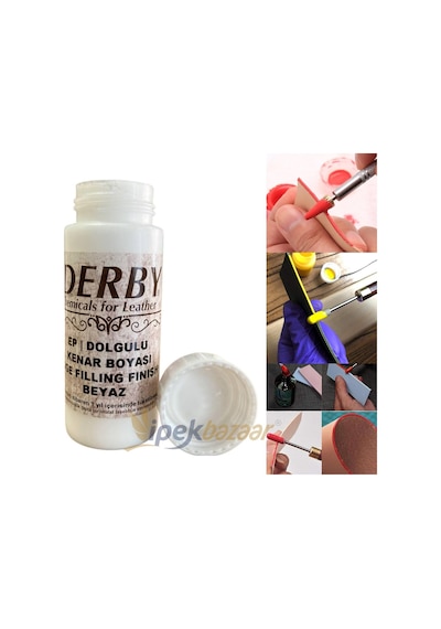 Derby Dolgulu Mat Deri Kenar Boyası 100 Ml