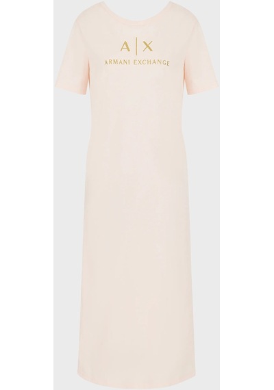 Armani Exchange Bayan Elbise 3dyaaf Yjg3z 14bd Pudra