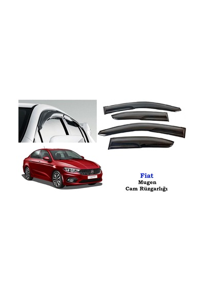 Fiat Egea Mugen Cam Kenar Rüzgarlığı
