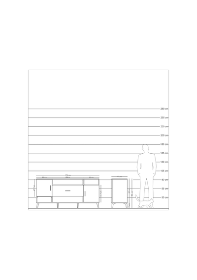 Hyperion Konsol 5 Raflı Tek Çekmeceli 2 Kapaklı 176x44x83 Aytaşı-çam/antrasit Çam/antrasit Hyperion Konsol 5 Raflı Tek Çekmeceli 2 Kapaklı 176x44x83 Aytaşı-çam/antrasit Çam/antrasit